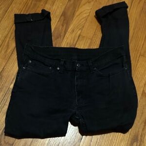 Levi's Black Denim Jeans